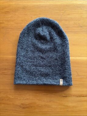 Ten Tree Stretch Knit Beanie Hat in Charcoal Gray
